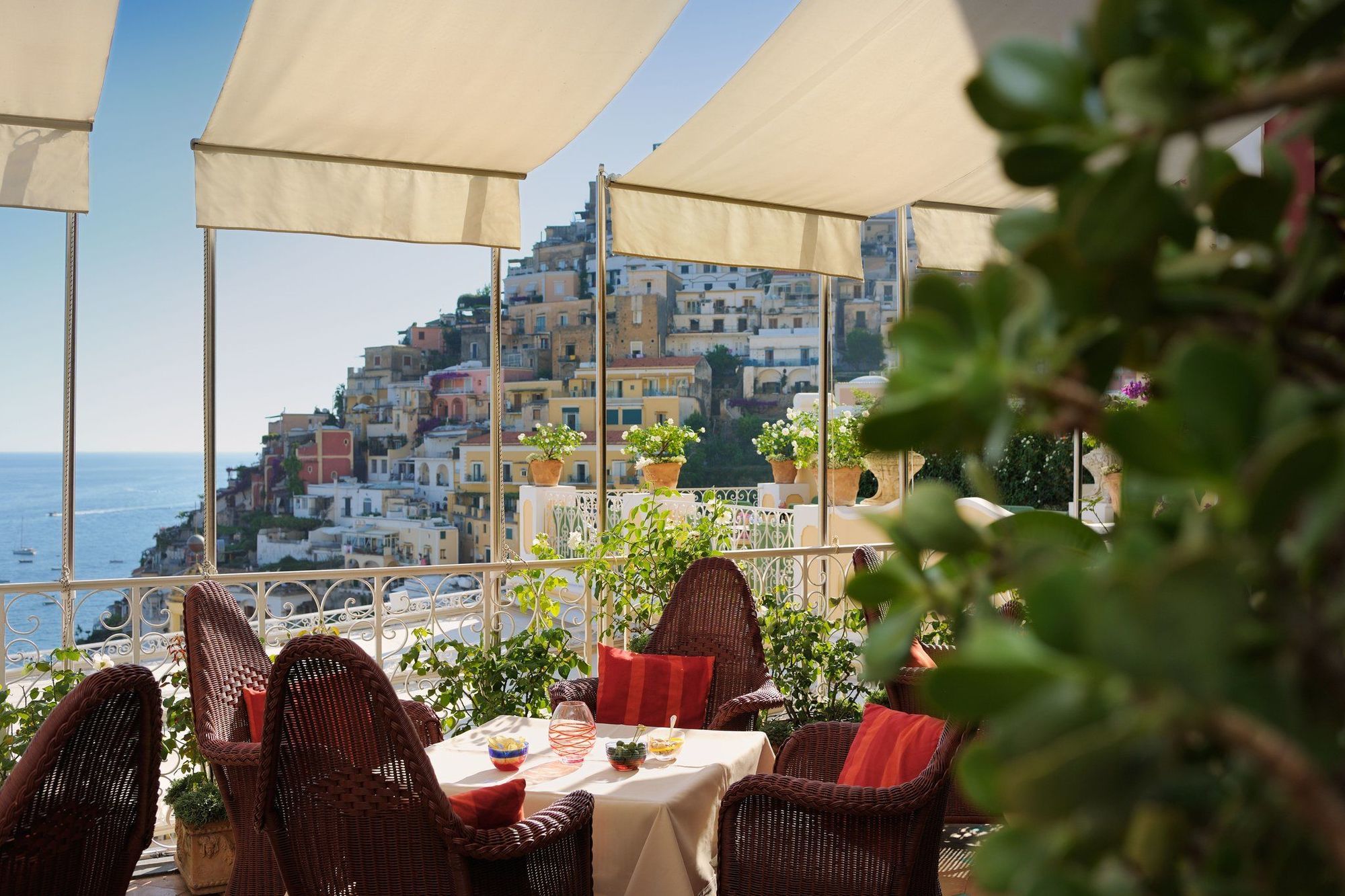Hôtel Le Sirenuse à Positano Restaurant photo